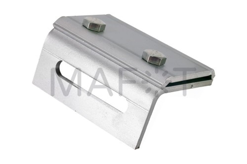 Uchwyt / hak na blachę pokrytą rąbkiem stojącym - wysoki