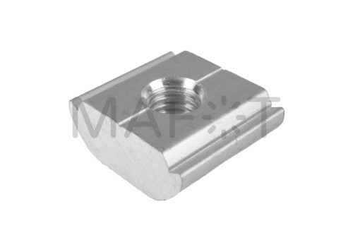 Aluminiowa nakrętka wpustowa do profili M8-18