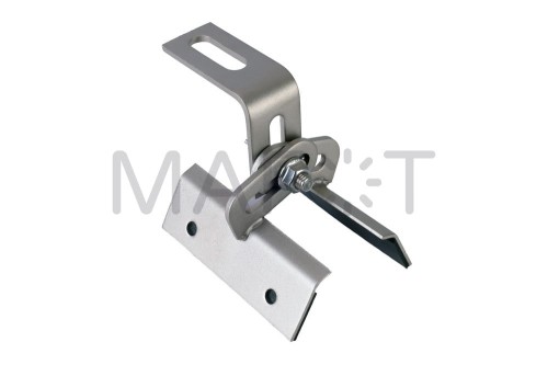 Regulowany uchwyt do blachy trapezowej