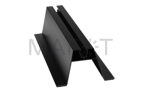 Mostek trapezowy 70x330 mm z EPDM - czarny