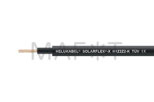 Kabel solarny czarny HELUKABEL SOLARFLEX®-X H1Z2Z2-K