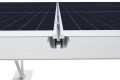 Wiata solarna 2-stanowiskowa z systemem odprowadzania wody
