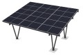 Carport aluminiowy 2-stanowiskowy z systemem odprowadzania wody - RAL 7016