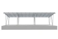 Wiata aluminiowa 5-stanowiskowa VV