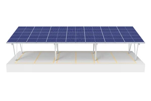 Carport aluminiowy 6-stanowiskowy VV