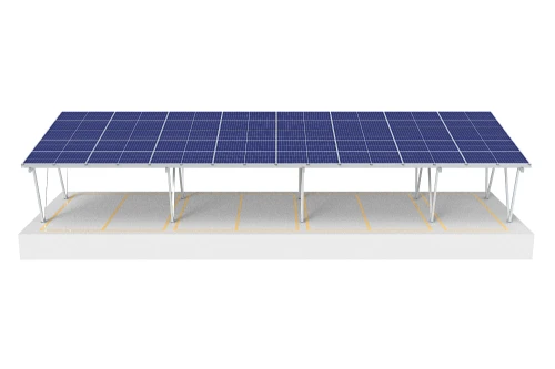Carport aluminiowy 7-stanowiskowy VV
