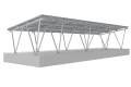 Carport aluminiowy 7-stanowiskowy VV