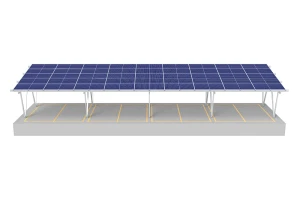 Carport aluminiowy 8-stanowiskowy VV